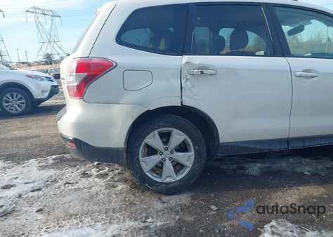 2015 Subaru Forester 2.5I Premium from USA, damaged, VIN JF2SJADC1FH499421